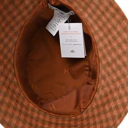 Hermes Cashmere Bucket Hat 57 7 of 8
