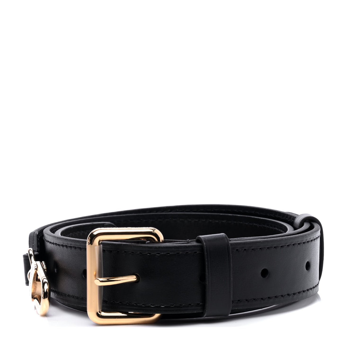 Calfskin Odeon PM Adjustable Shoulder Strap Black