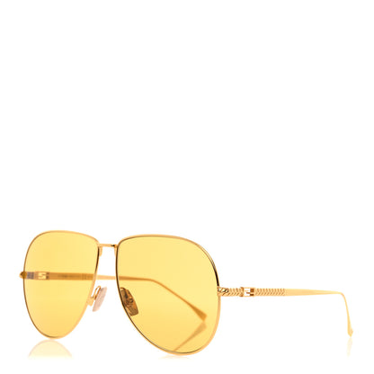 Fendi Metal Aviator Sunglasses FF 0437/S Gold 1 of 7