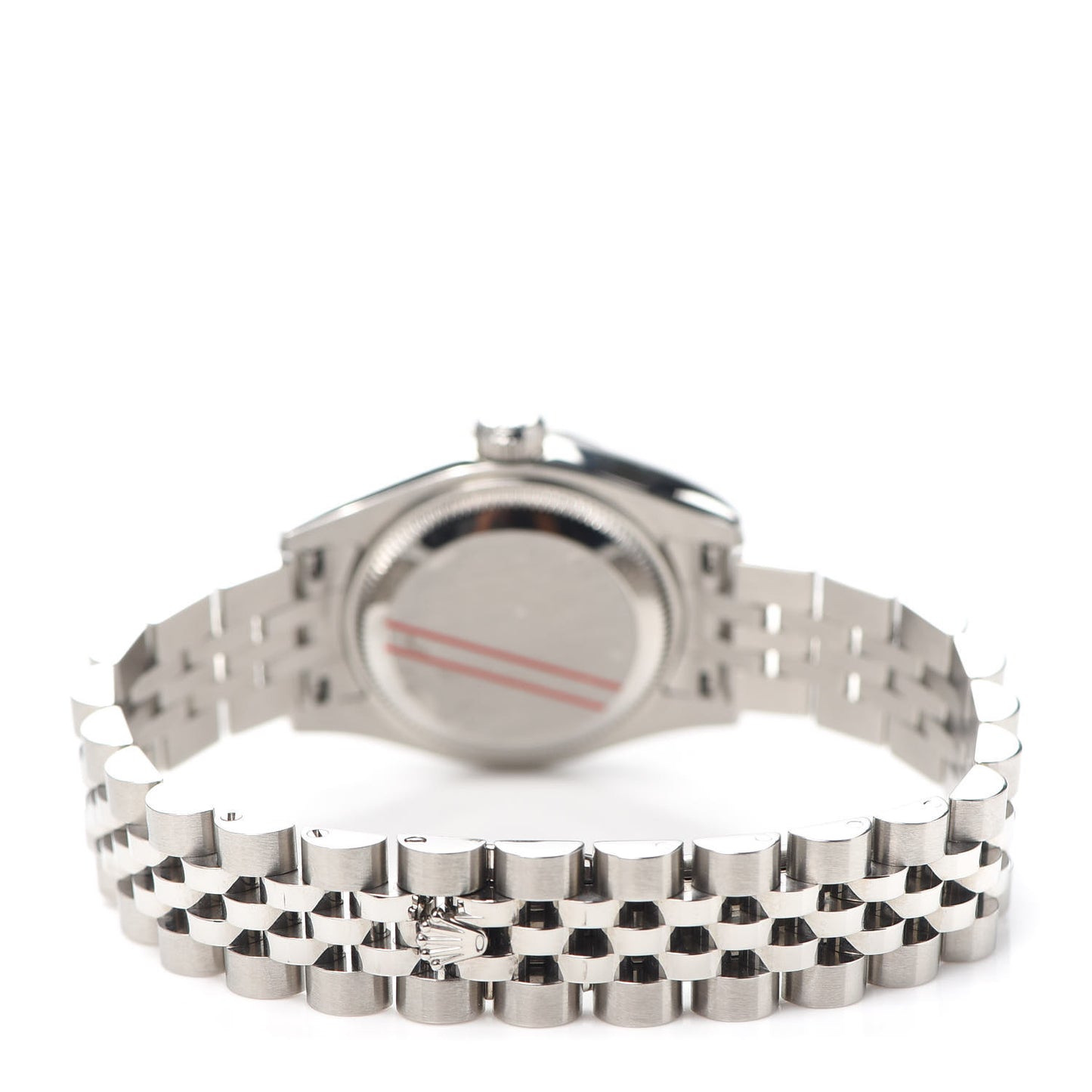 Stainless Steel 18K White Gold 26mm Oyster Perpetual Datejust Watch Pink Roman 179174