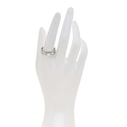 Chanel 18K White Gold Small Coco Crush Ring 62 10 2 of 6