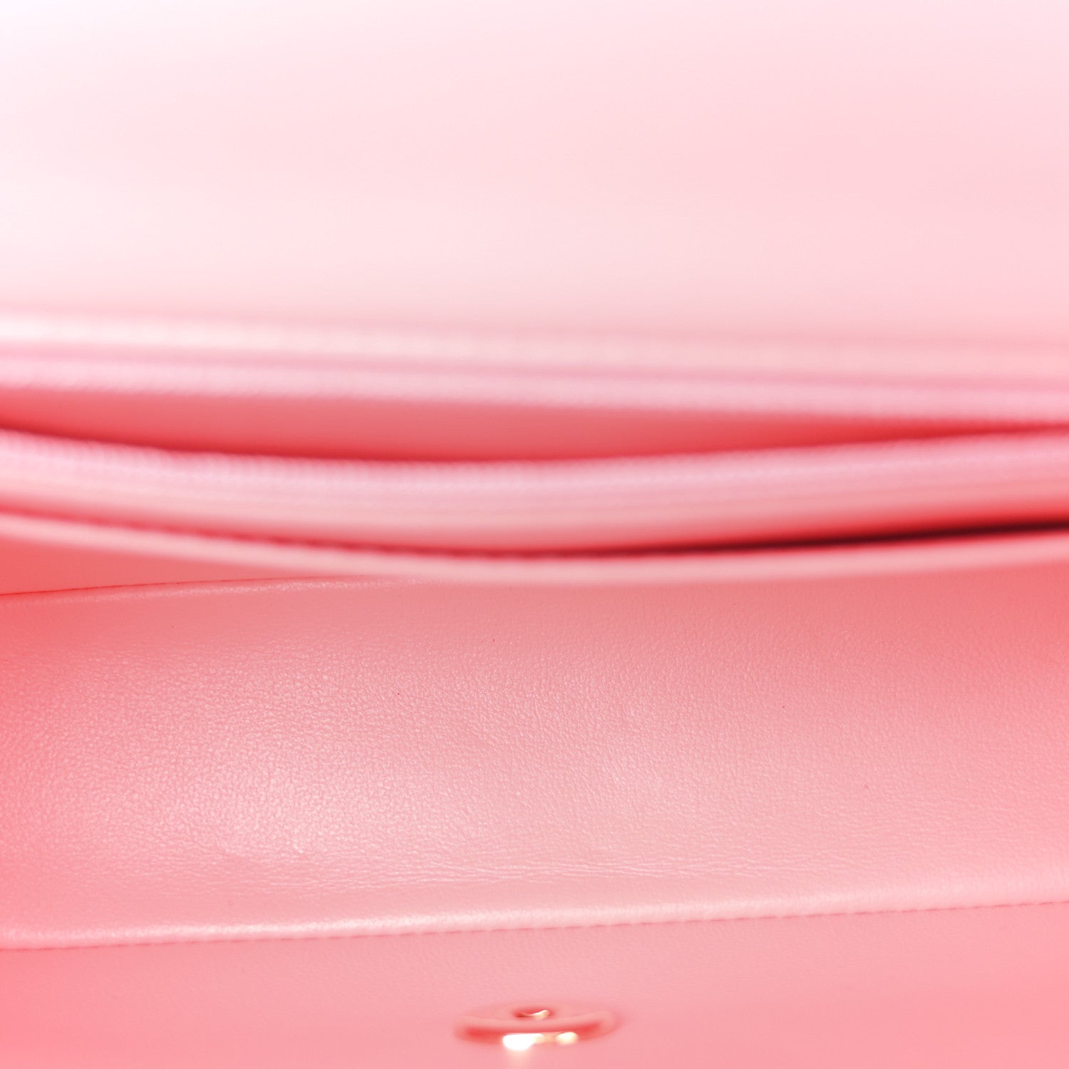 Chanel Lambskin Quilted Mini Rectangular Flap Pink 5 of 11