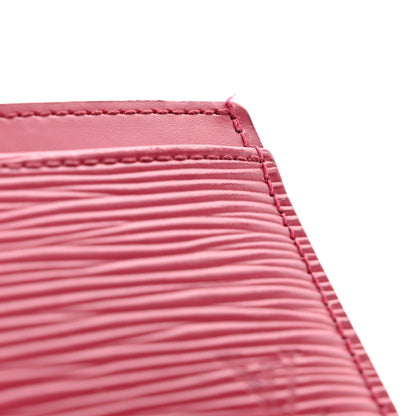 Louis Vuitton Epi Card Holder Fuchsia 7 of 7