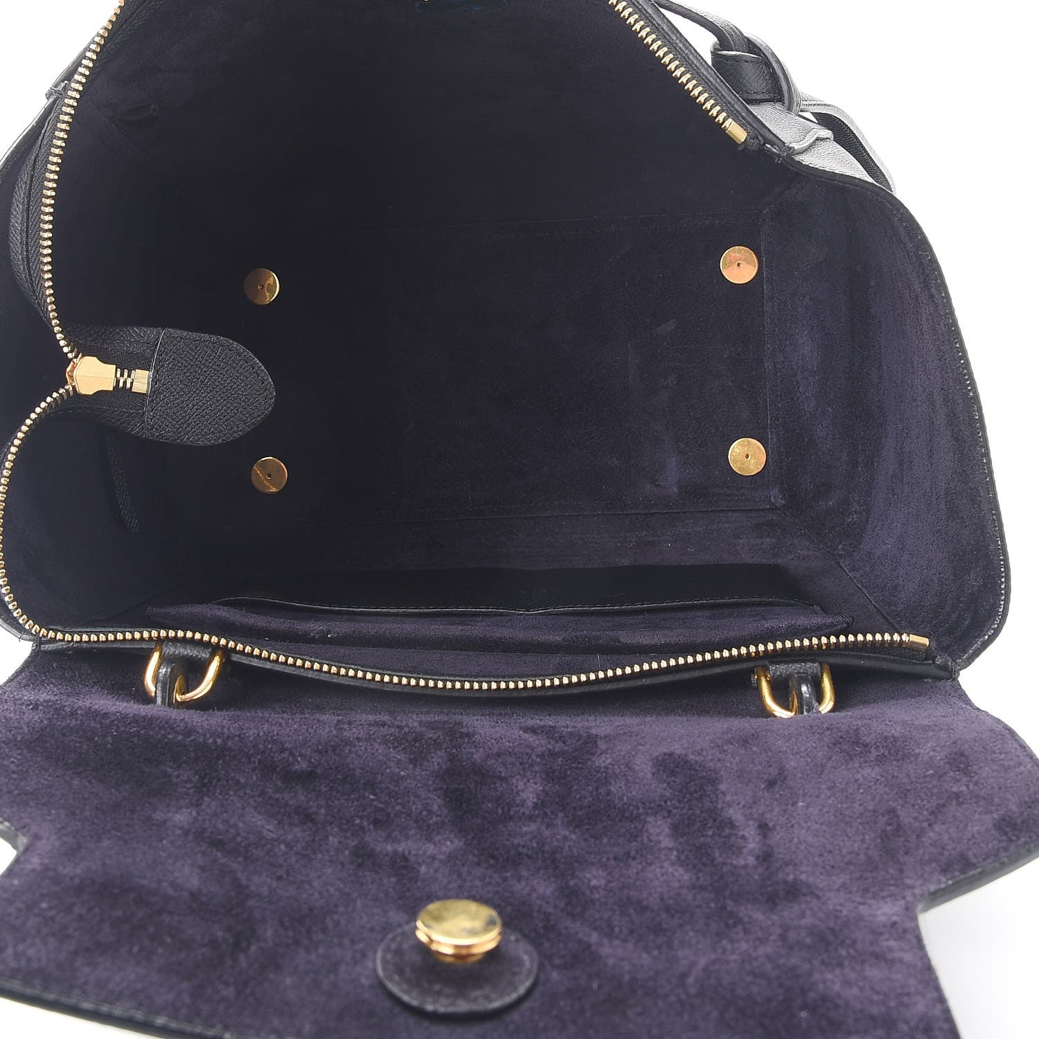 Celine Baby Grained Calfskin Mini Belt Bag Black 5 of 9