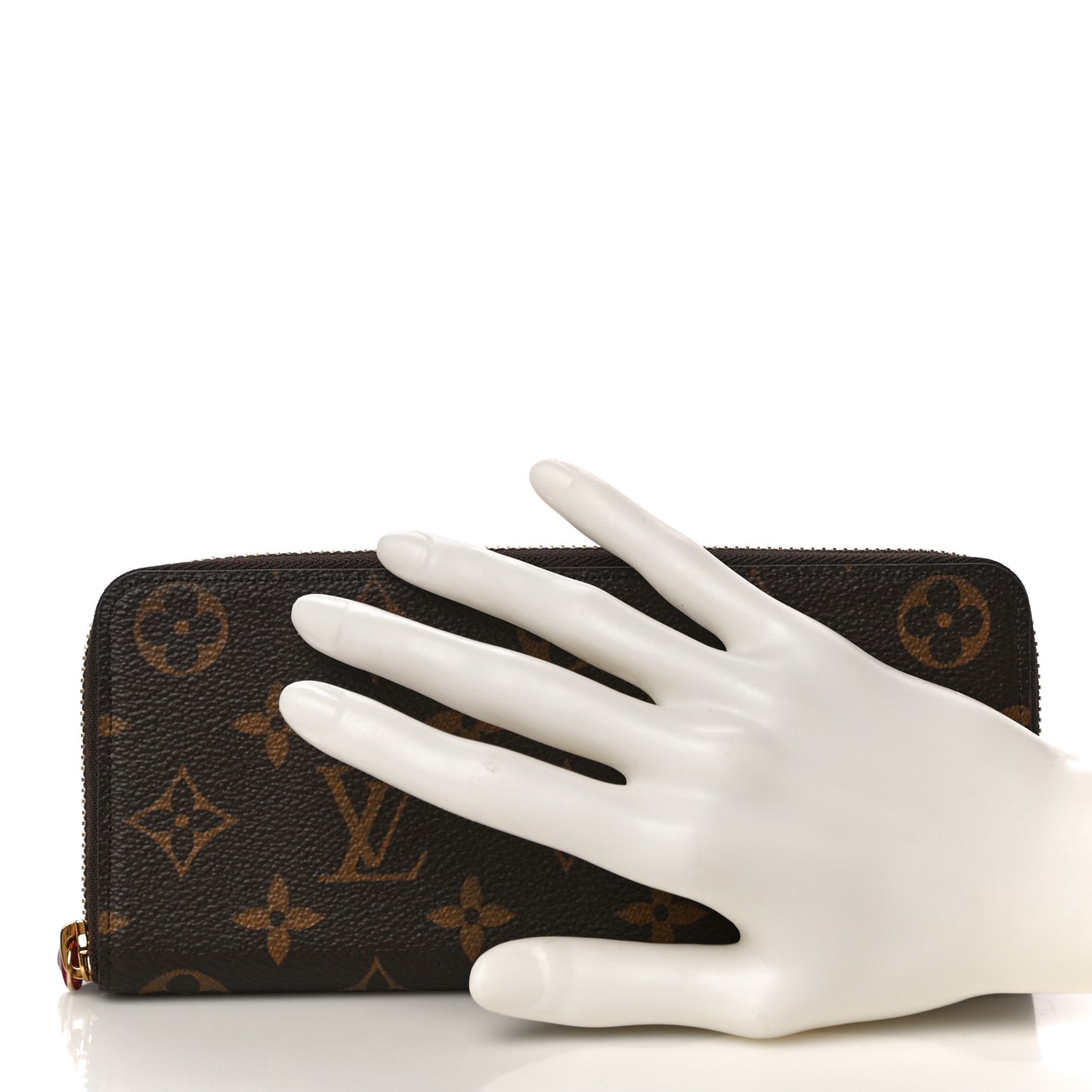 Monogram Clemence Wallet Fuchsia