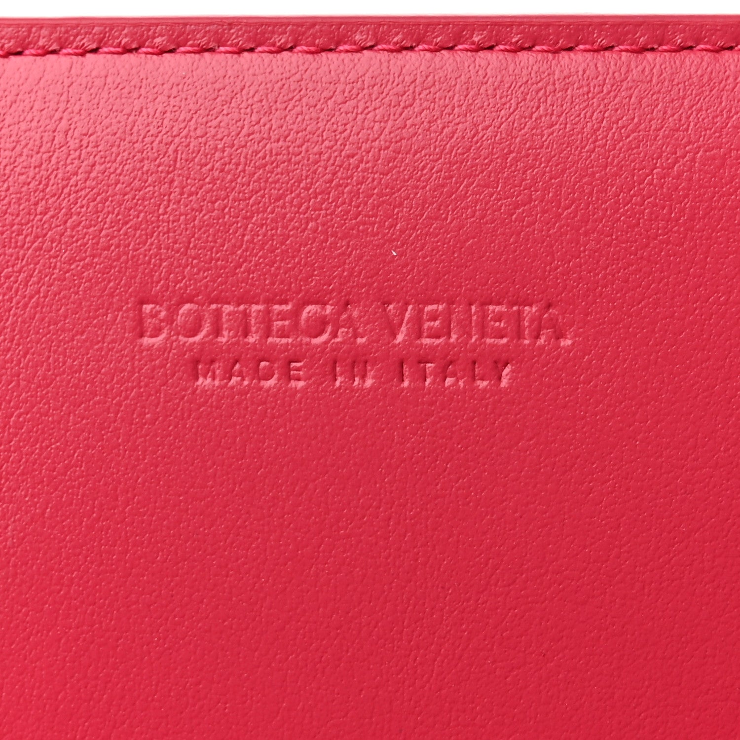 Bottega Veneta Nappa Intrecciato Flap Pouch Cranberry 6 of 10