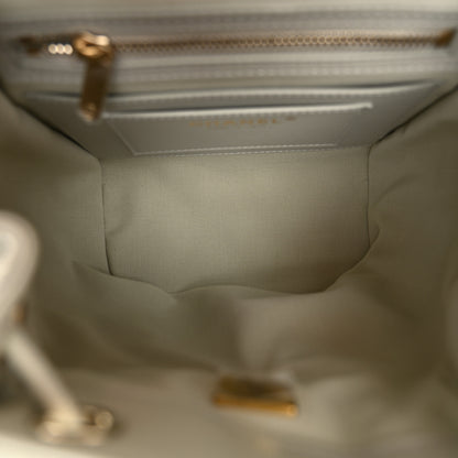 Chanel Caviar Quilted Mini Urban Spirit Backpack Light Grey 5 of 10