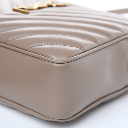 Saint Laurent Calfskin Matelasse Monogram Lou Camera Bag Dusty Grey 9 of 10