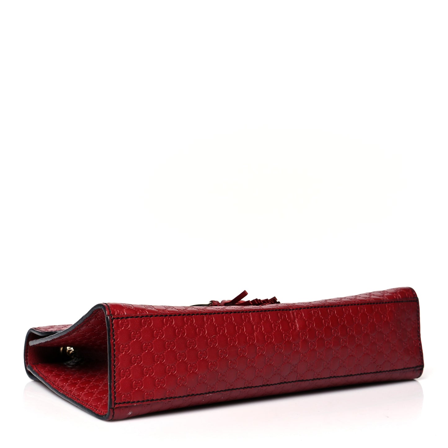 Microguccissima Medium Emily Chain Shoulder Bag Red