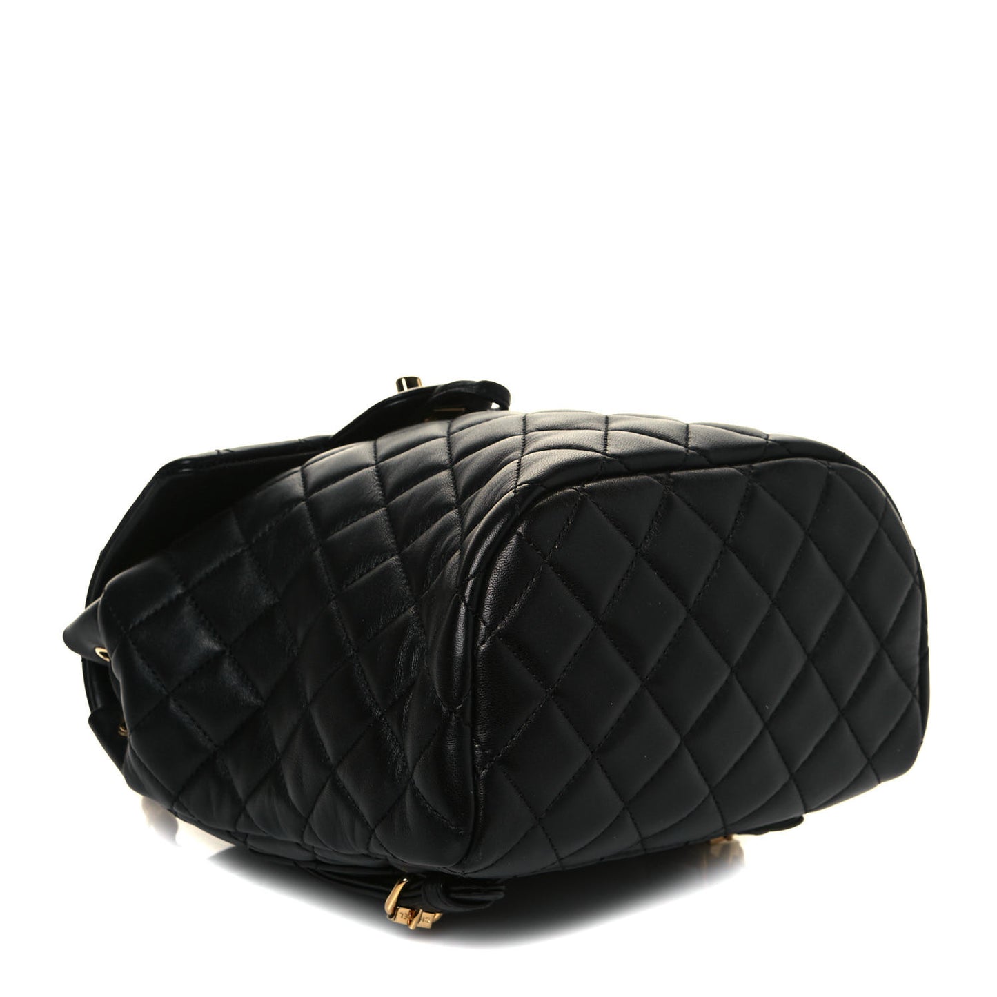 Calfskin Quilted Mini Urban Spirit Backpack Black