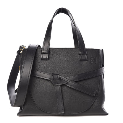 Loewe Calfskin Small Gate Tote Black 1 of 9