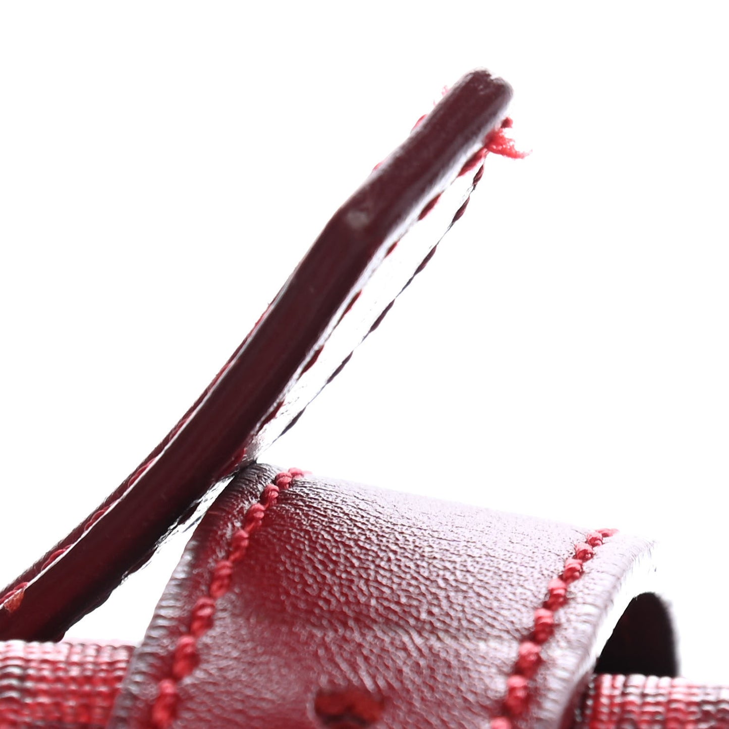 Zucchino Spalmati Vitello Messenger Bag Bordeaux Rubino