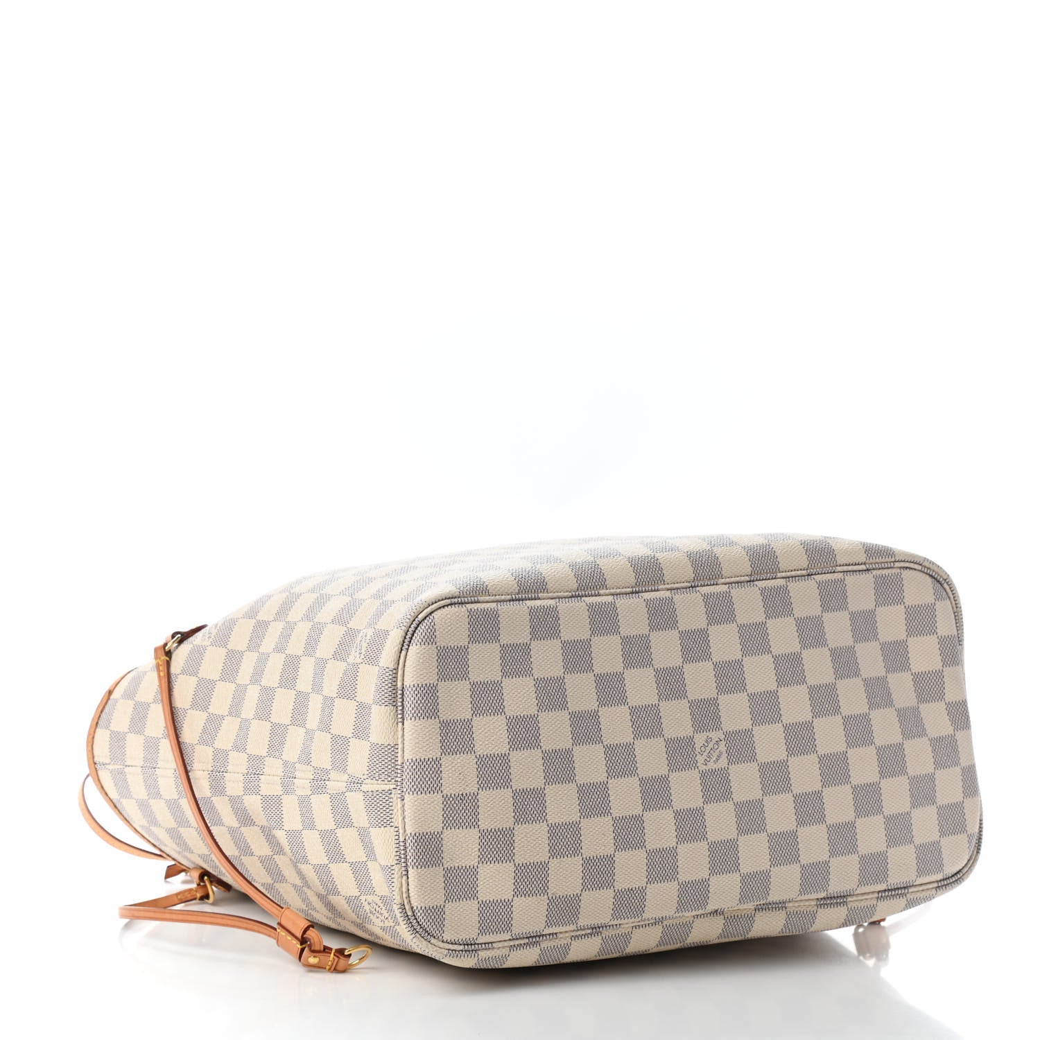 Louis Vuitton Damier Azur Neo Neverfull MM Rose Ballerine 3 of 9