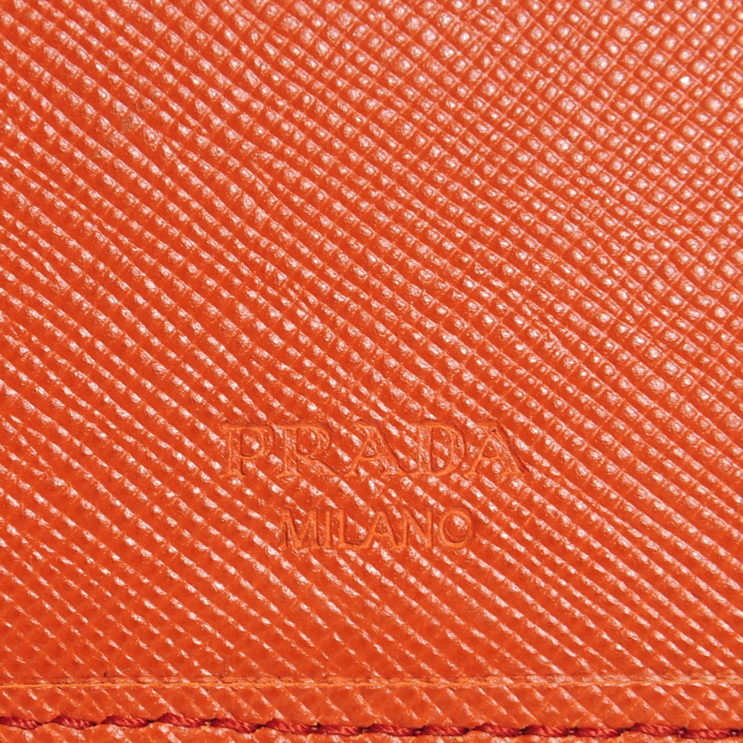 Saffiano Metal 6 Key Holder Rame