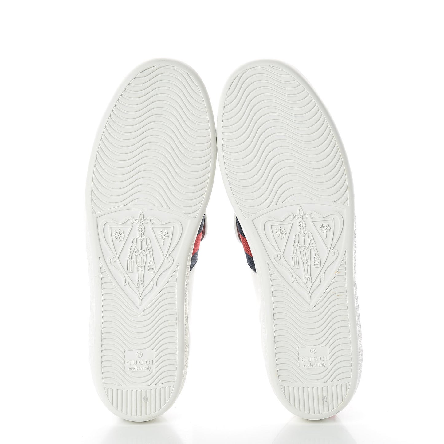 Calfskin Ayers Crystal Web Womens New Ace Pineapple Sneakers 40 White