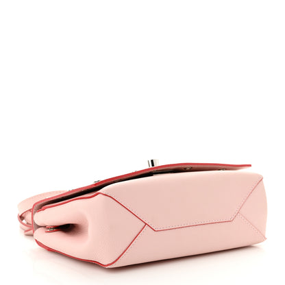Louis Vuitton Soft Calfskin Lockme II Chain Rivets BB Rose Ballerine 4 of 9