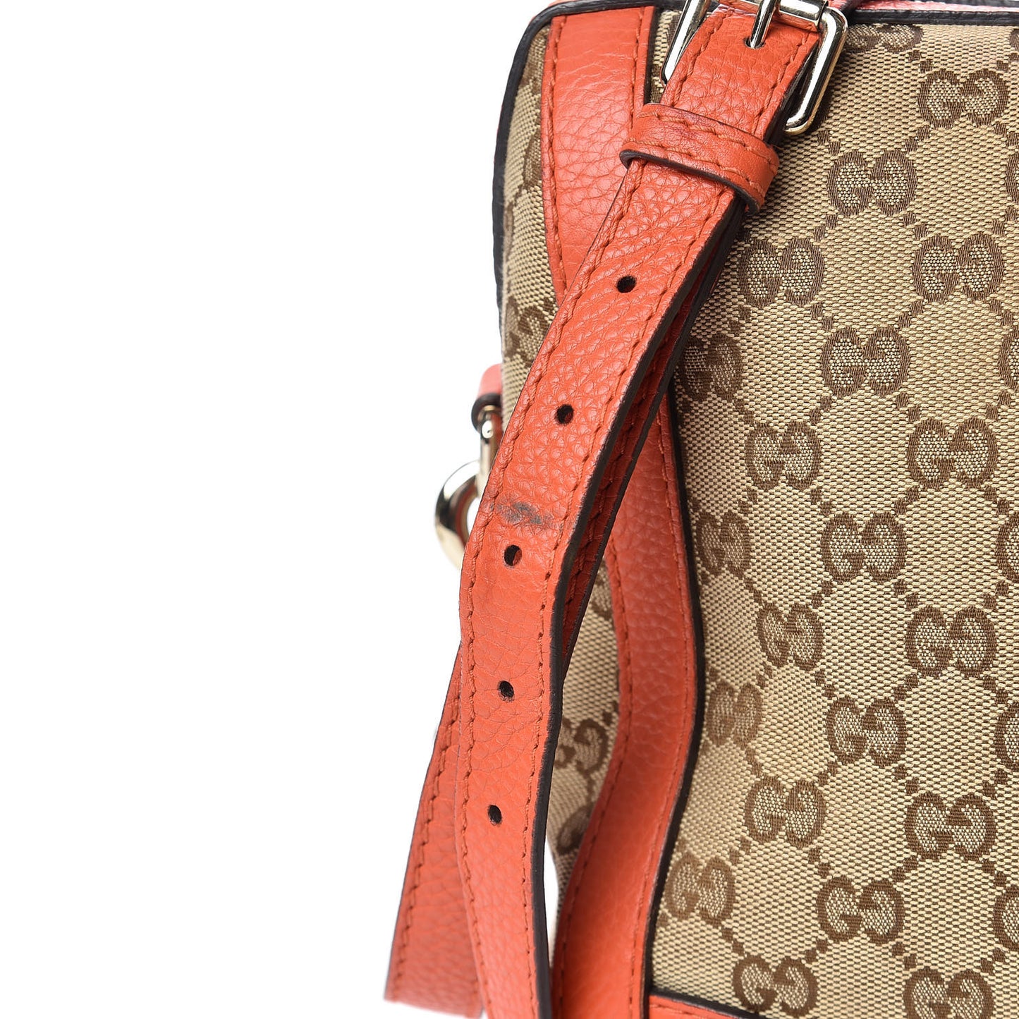 Monogram Cellarius Calfskin Large Boston Beige Ebony New Dark Orange