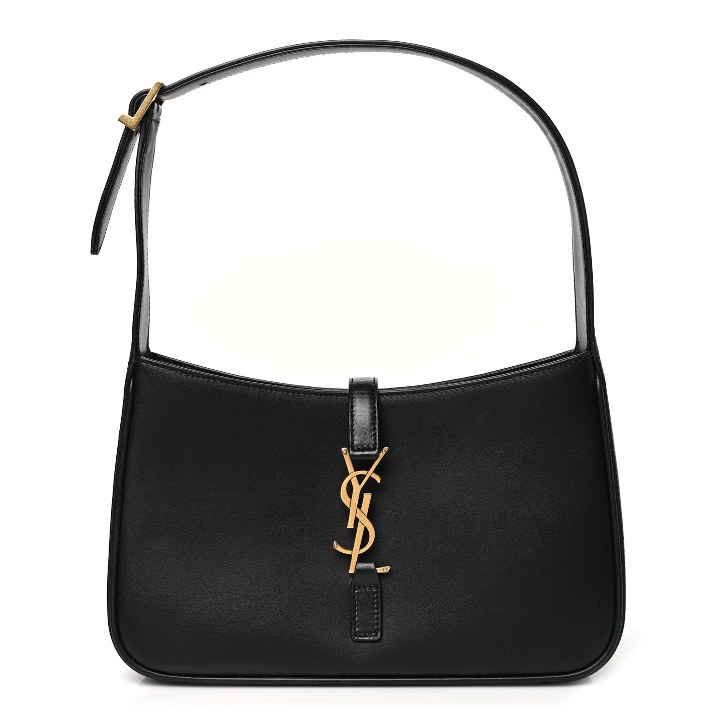 Smooth Calfskin Le 5 A 7 Hobo Black