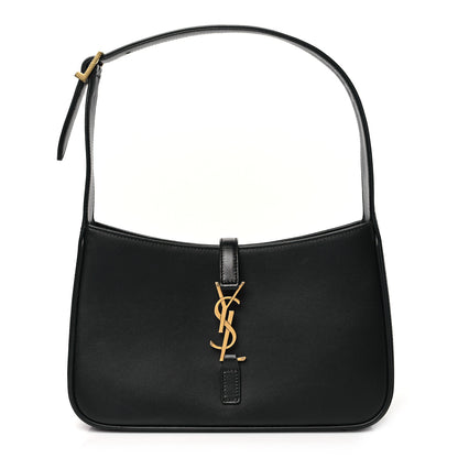 Saint Laurent Smooth Calfskin Le 5 A 7 Hobo Black 1 of 11