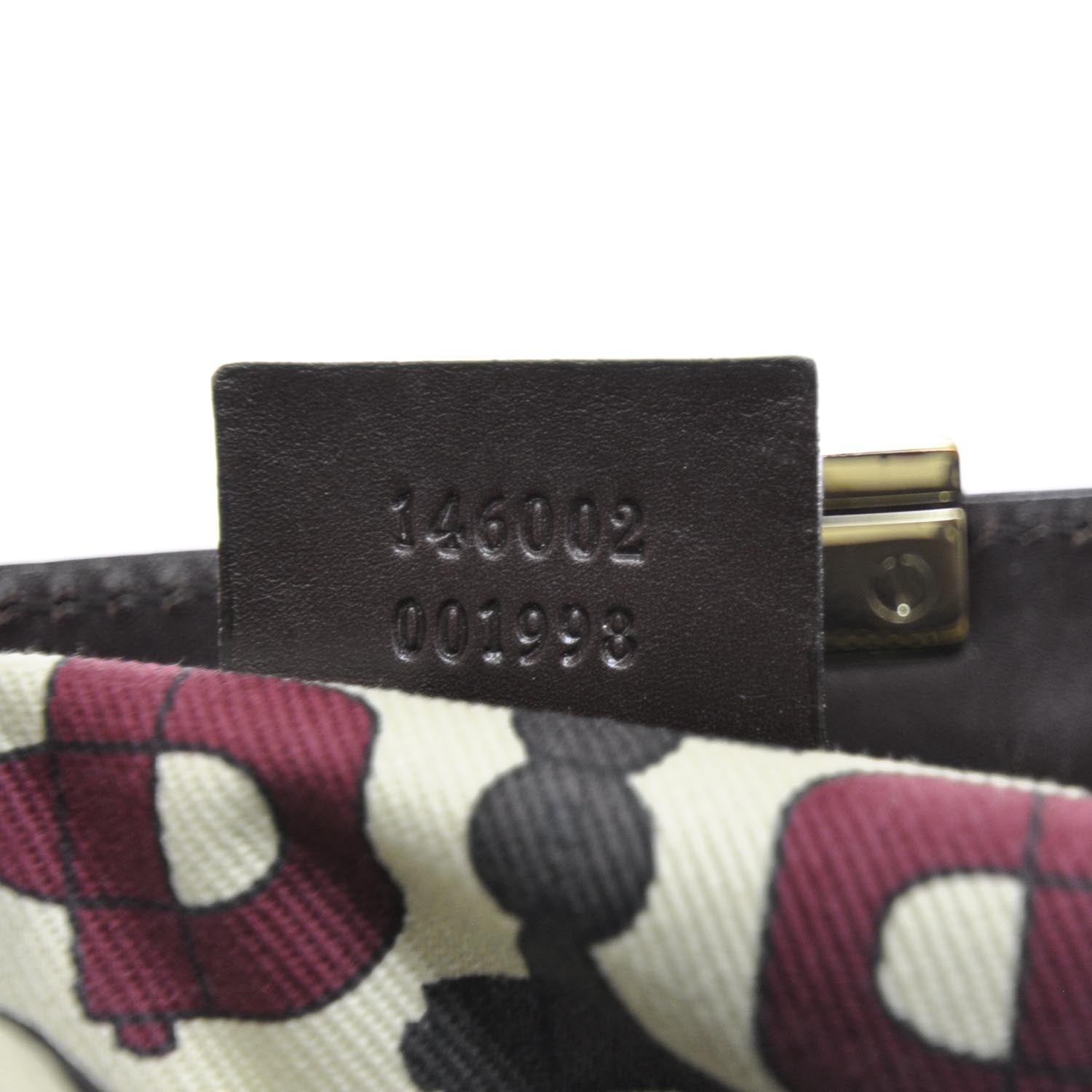 Gucci Guccissima Treasure Boston Dark Brown 8 of 9