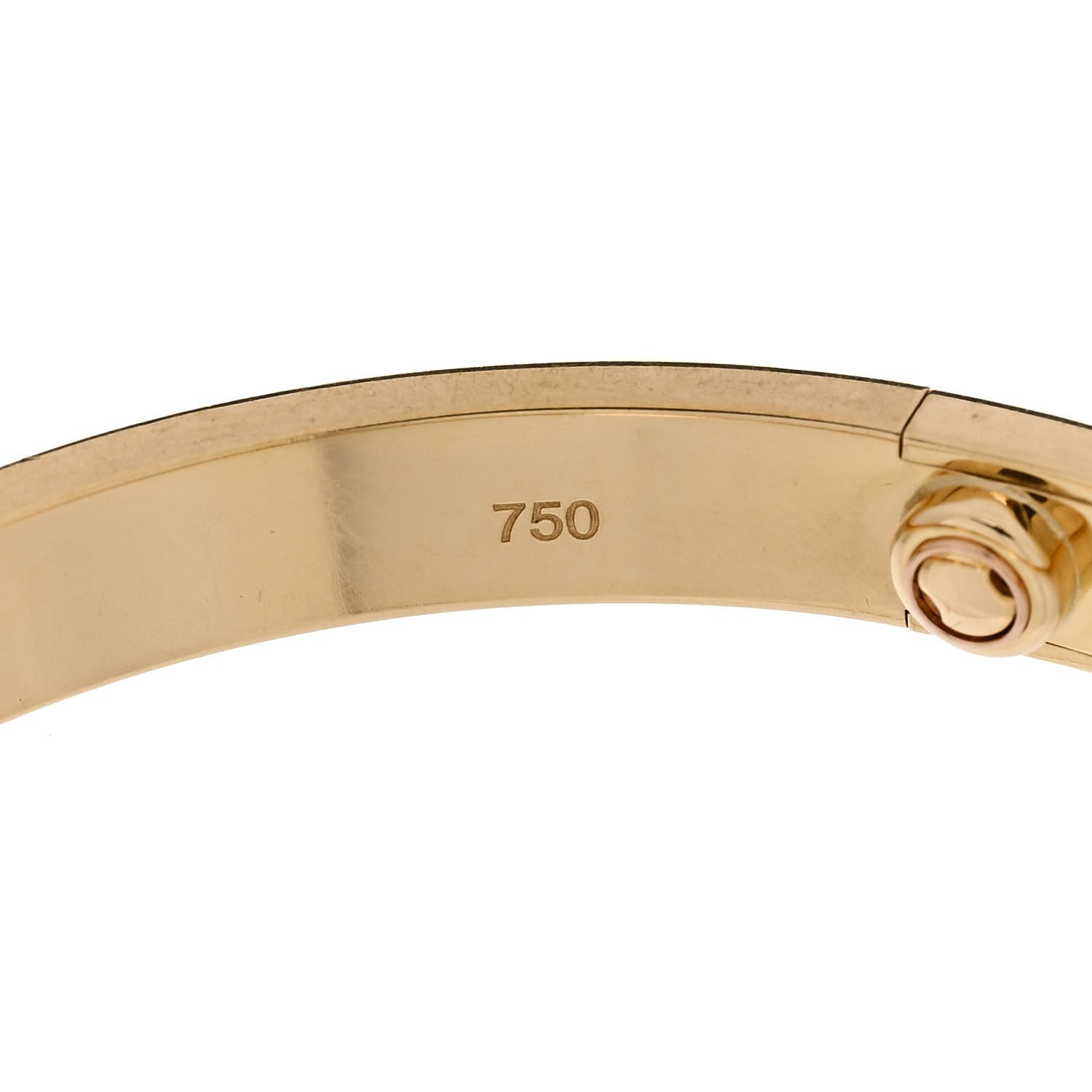 Cartier 18K Yellow Gold LOVE Bracelet 19 6 of 7