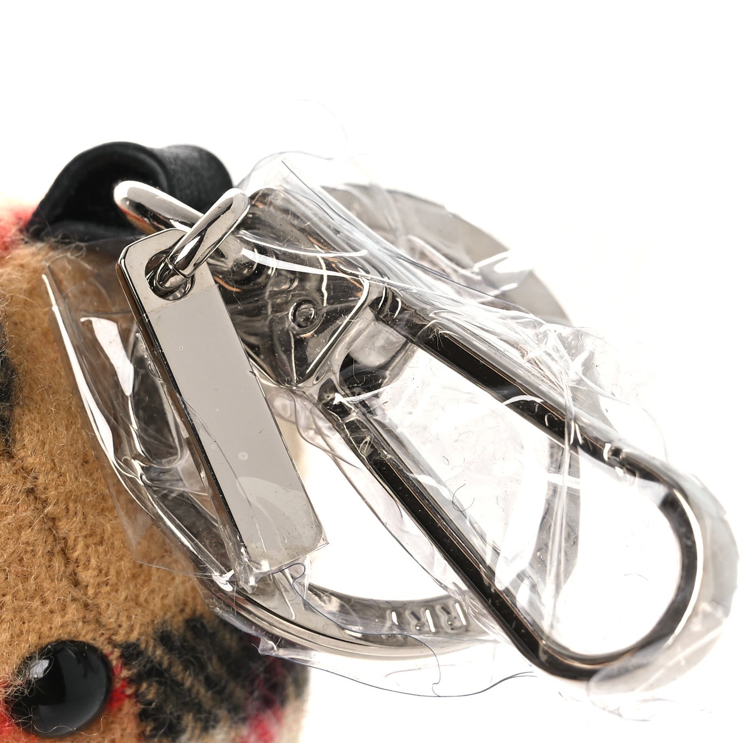 Cashmere Vintage Check Jacket Thomas Bear Bag Charm Antique Yellow