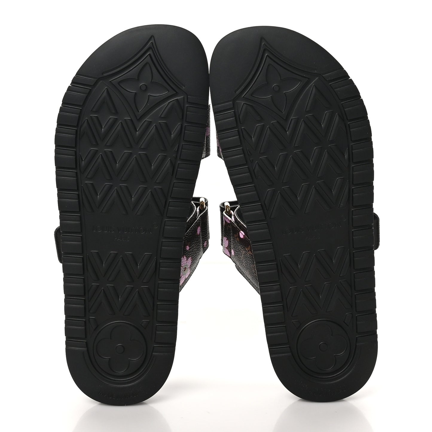 LV X TM Monogram LV Sunset Flat Comfort Mule 38 Sakura Brown