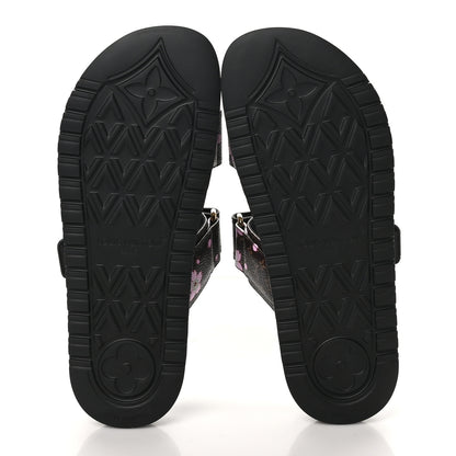Louis Vuitton LV X TM Monogram LV Sunset Flat Comfort Mule 38 Sakura Brown 6 of 10