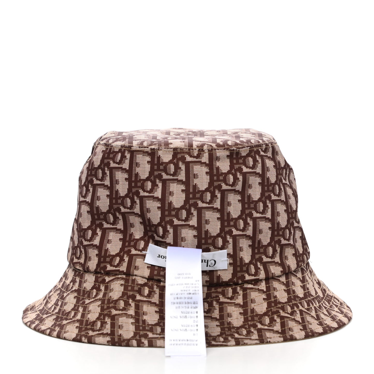 Oblique Reversible Teddy-D Brim Bucket Hat 57 Beige