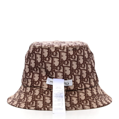 Christian Dior Oblique Reversible Teddy-D Brim Bucket Hat 57 Beige 13 of 15