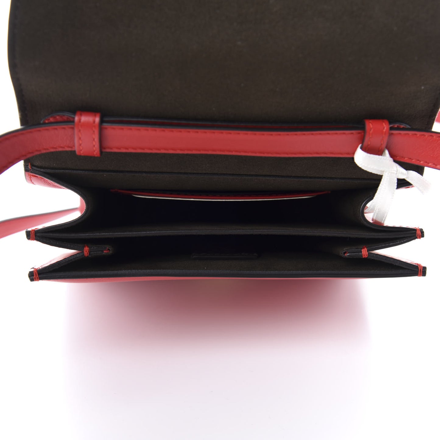 Vitello King Karligraphy Crossbody Bag Fuoco