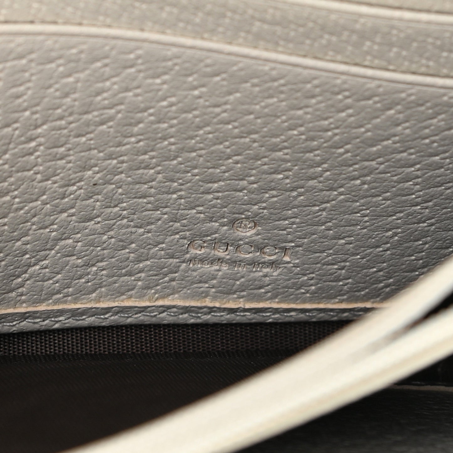 GG Supreme Monogram Flora Web Ophidia Continental Wallet White