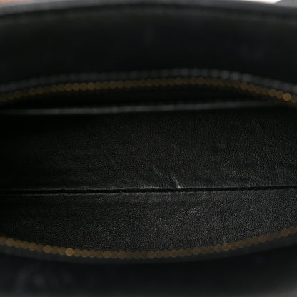 Saint Laurent Calfskin Monogram Baby Cabas Black 5 of 9