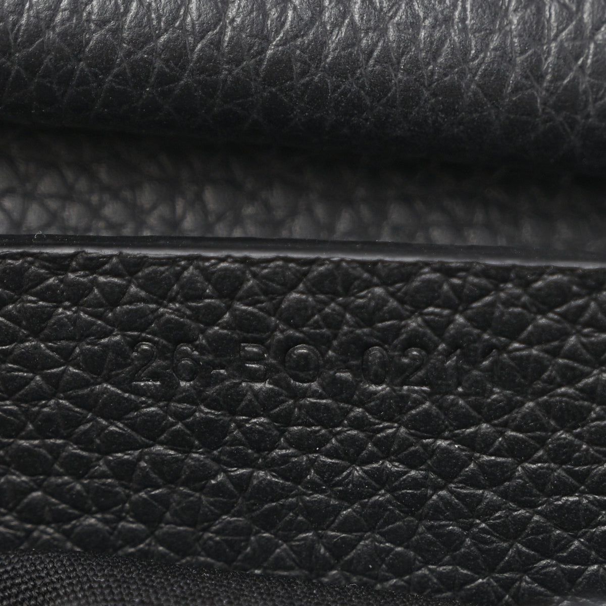 HOMME Oblique Calfskin Mens Mini Saddle Backpack Navy Blue