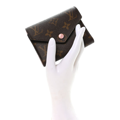 Louis Vuitton Monogram Victorine Wallet Rose Ballerine 2 of 8