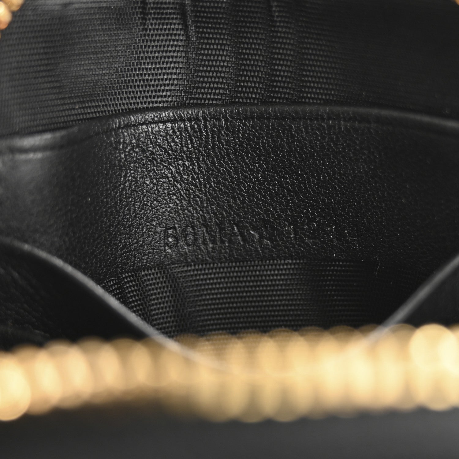 Christian Dior Lambskin Cannage Lady Dior Phone Holder Black 7 of 11