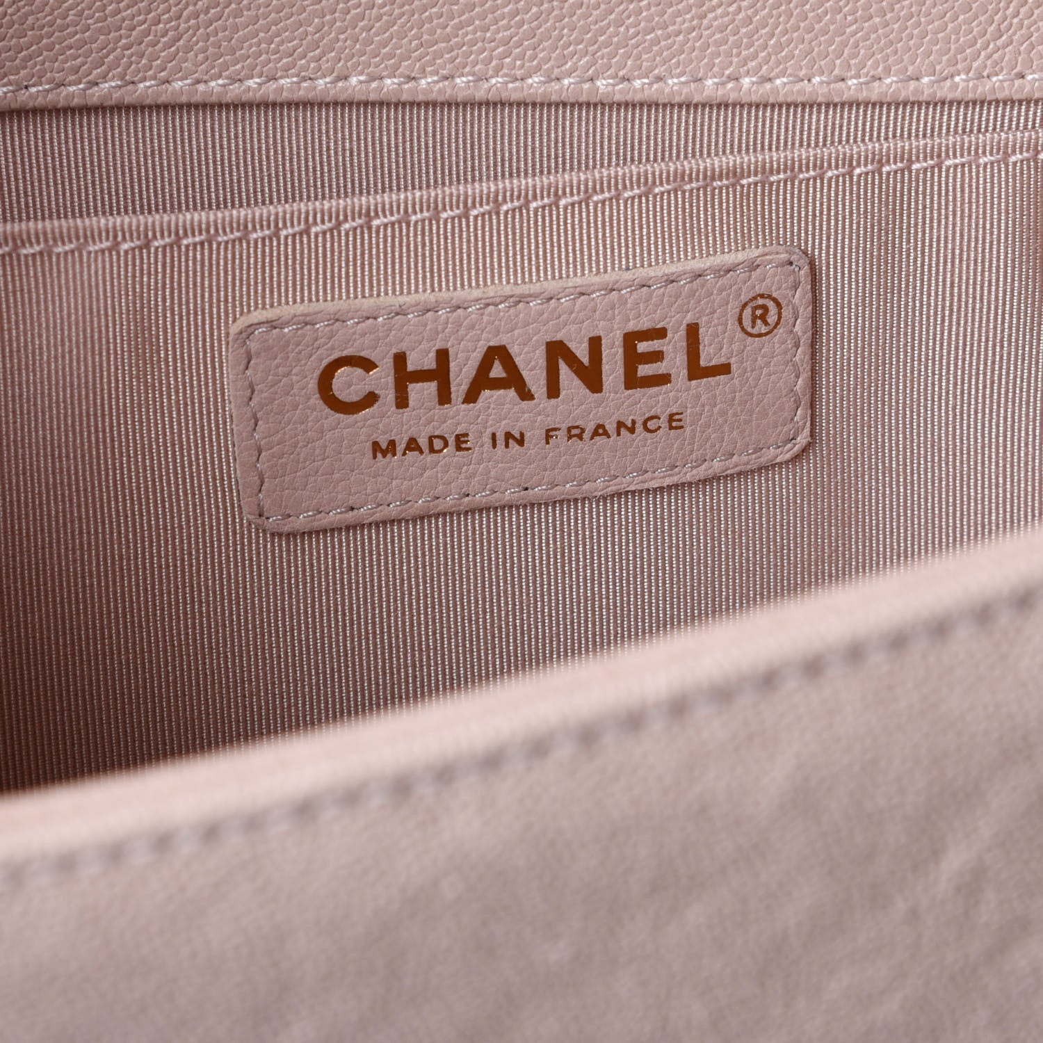 Chanel Caviar Quilted Medium Boy Flap Light Pink 7 of 10