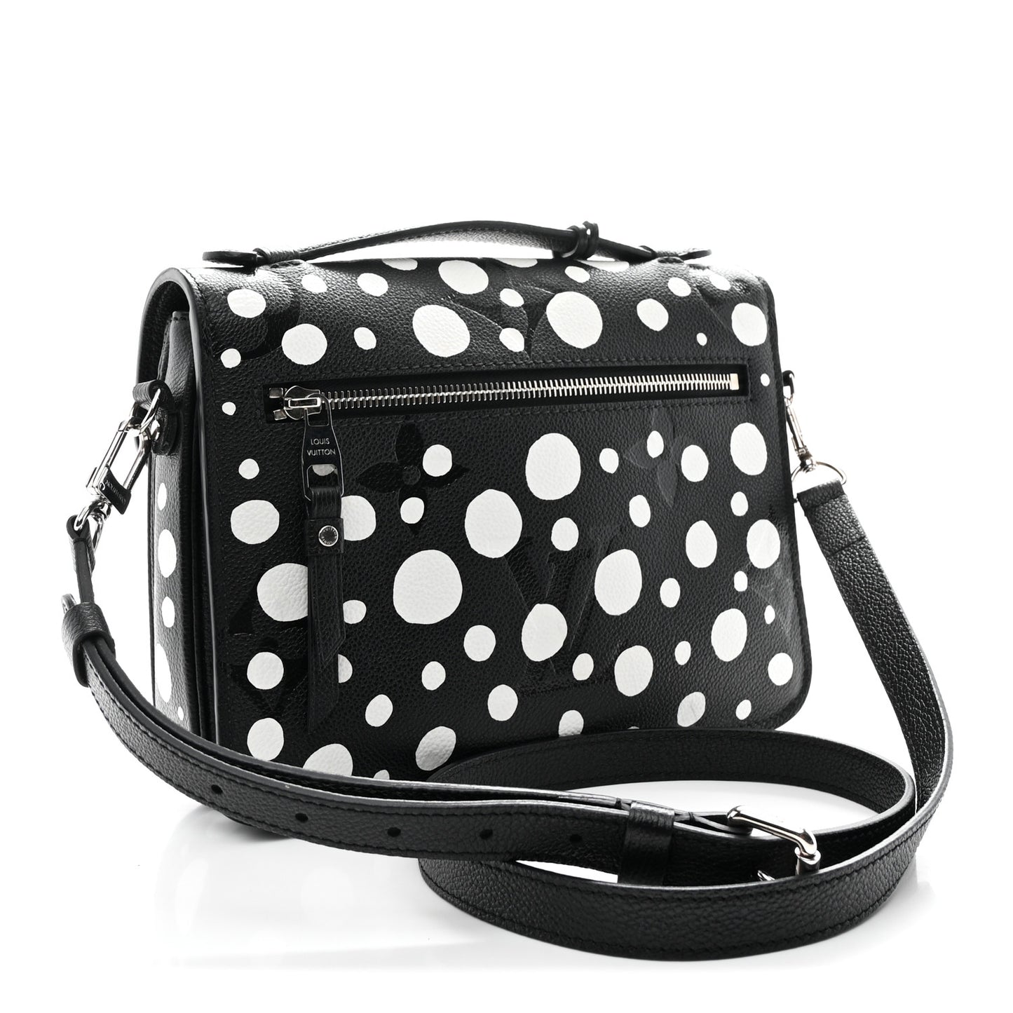 LV X YK Empreinte Monogram Giant Pochette Metis Black