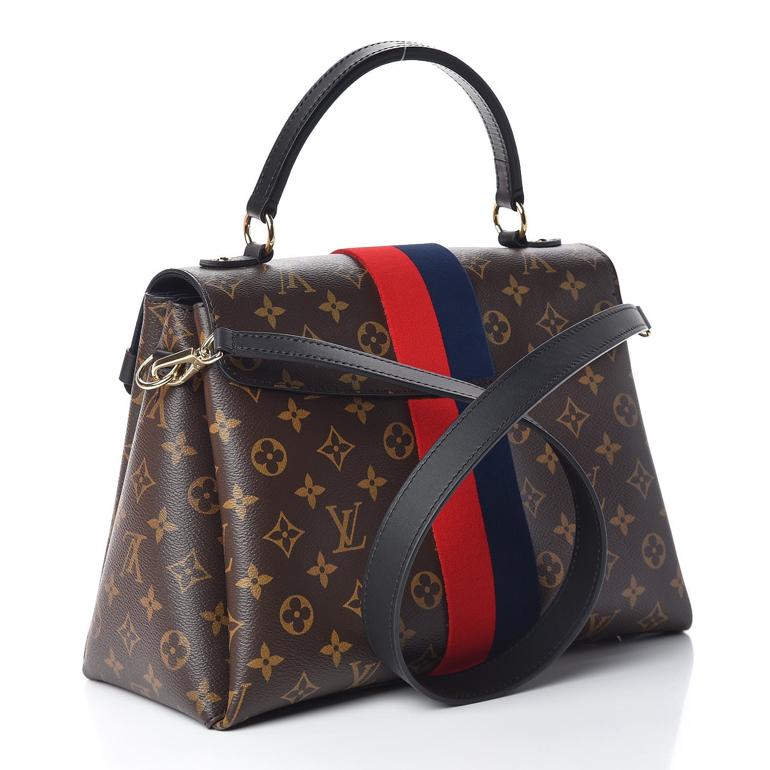 Louis Vuitton Monogram Georges MM Marine Cherry 4 of 11