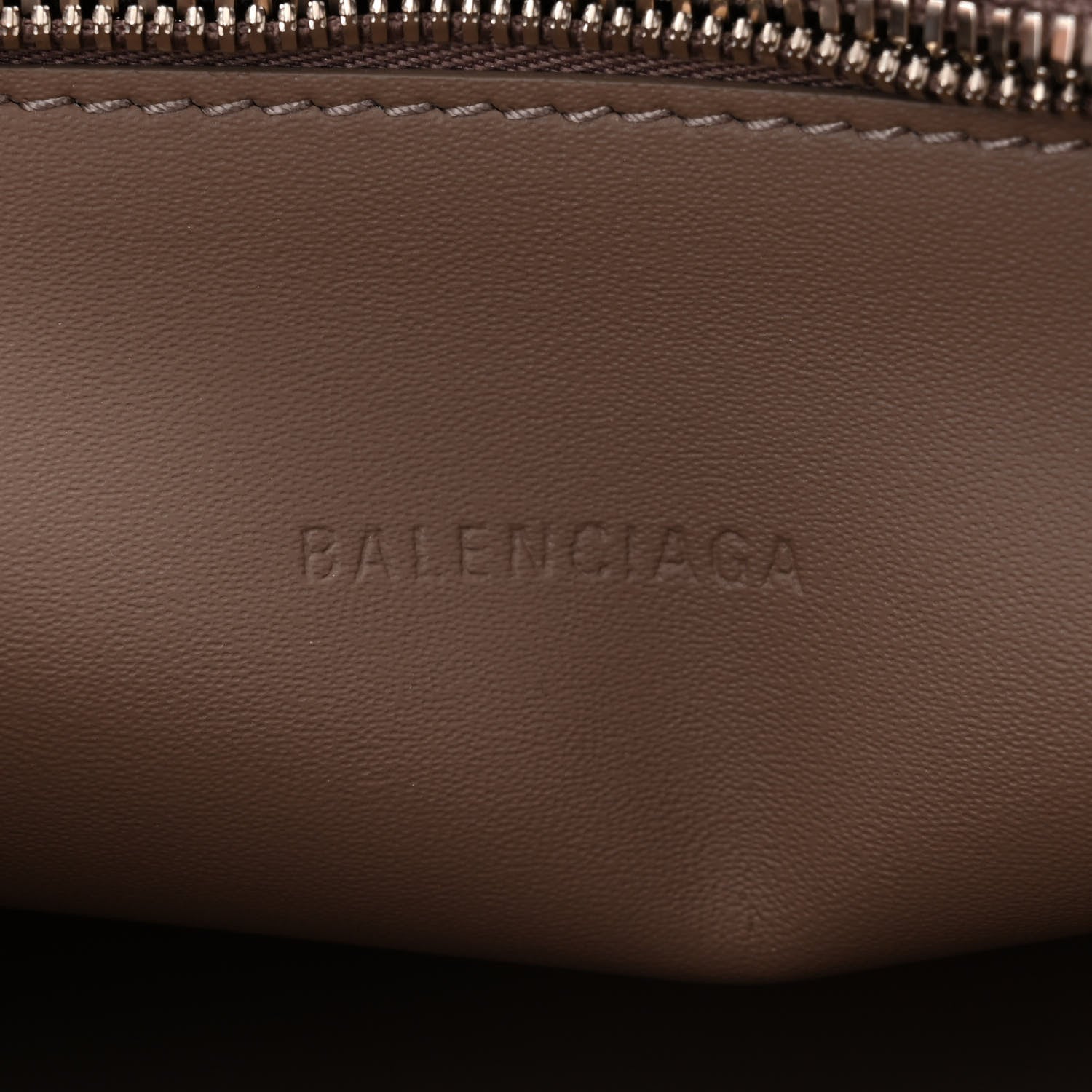 Balenciaga Smooth Calfskin Silver Hardware XS Neo Classic City Dark Mink Grey 6 of 9