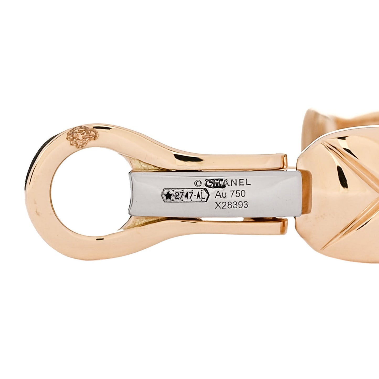 18K Yellow Gold Coco Crush Hoop Earrings