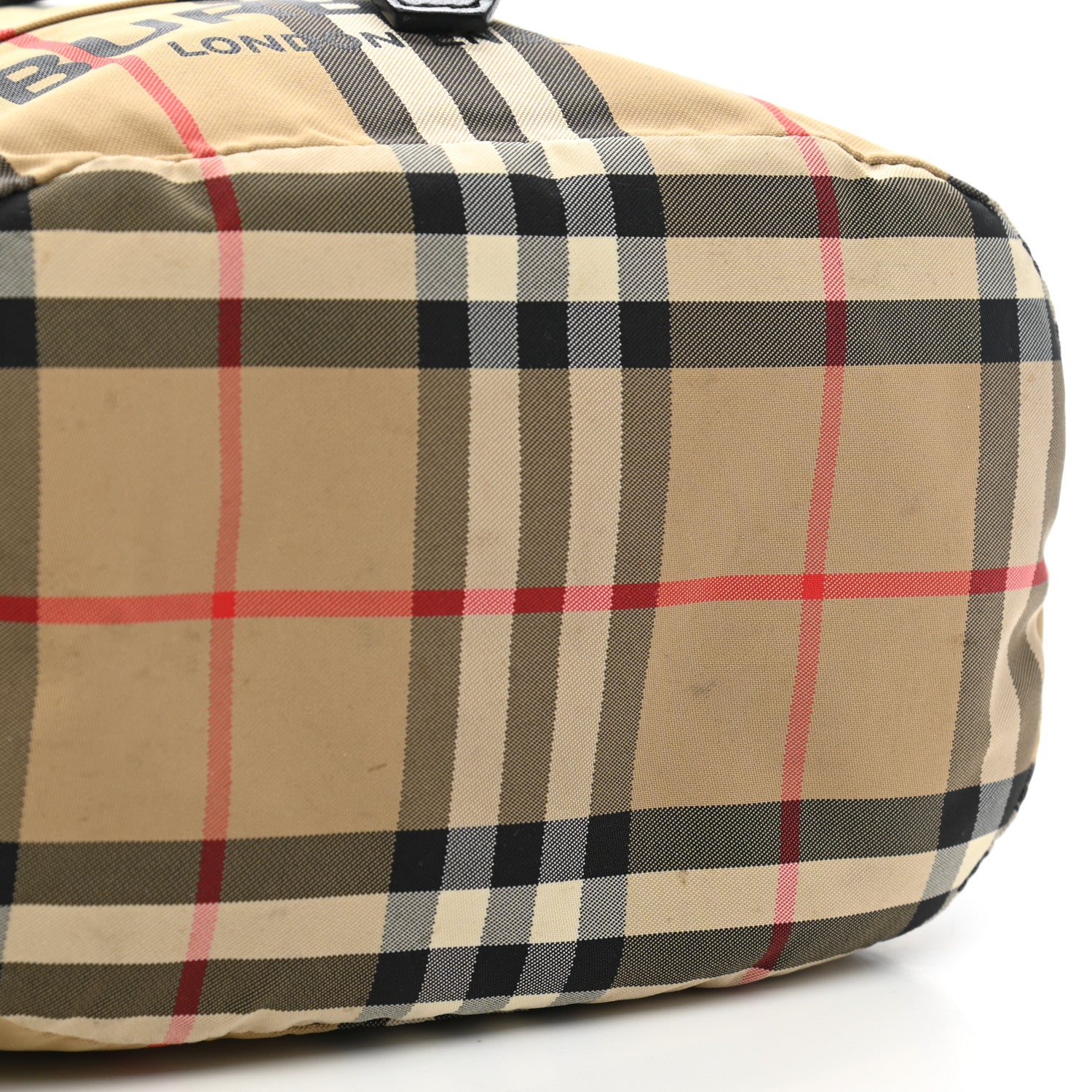 Burberry Econyl Icon Stripe Phoebe Drawcord Pouch Archive Beige 9 of 12