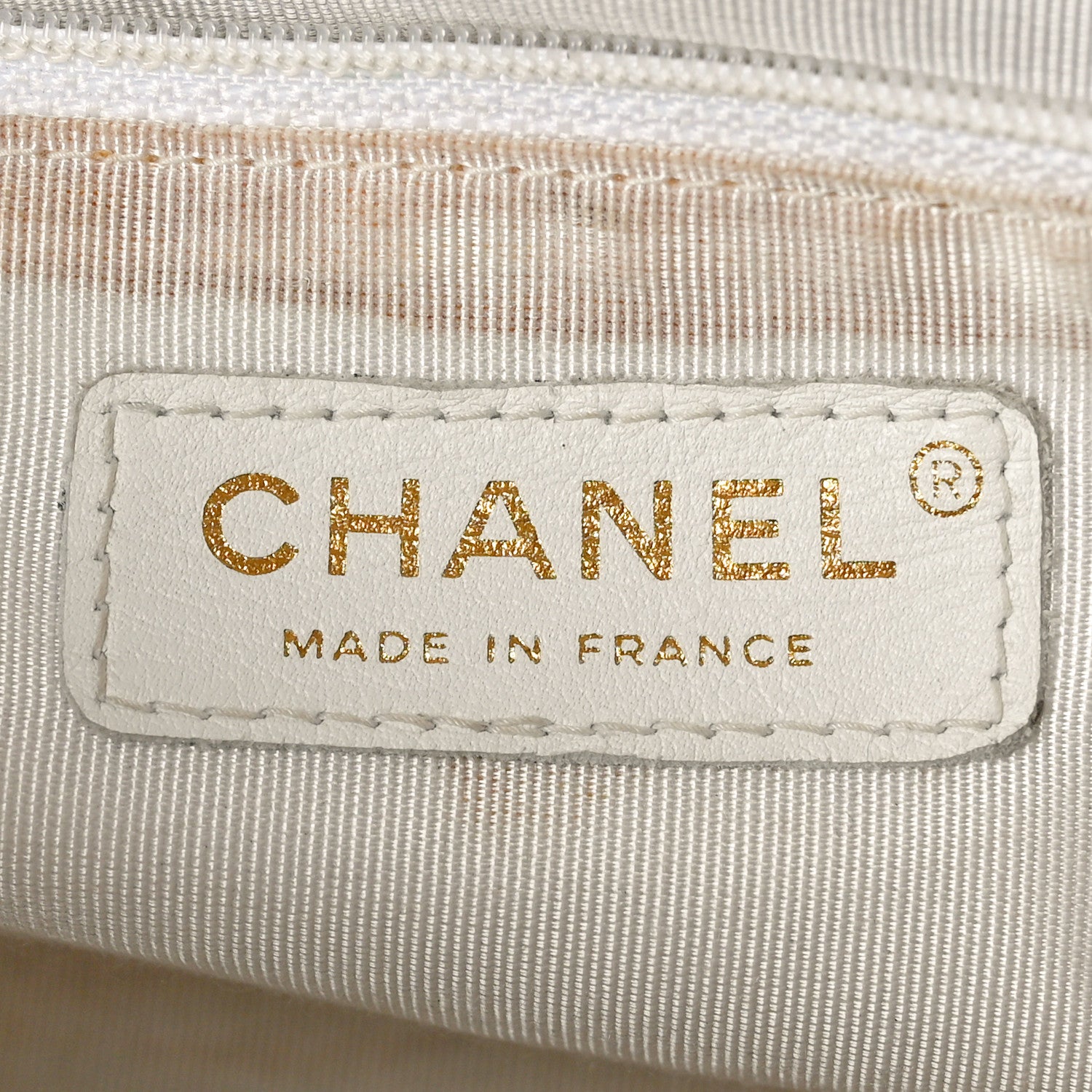 Chanel Caviar Quilted Small Bowler White 6 of 14