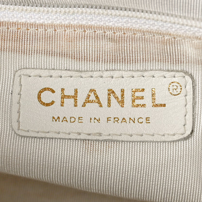 Chanel Caviar Quilted Small Bowler White 6 of 14