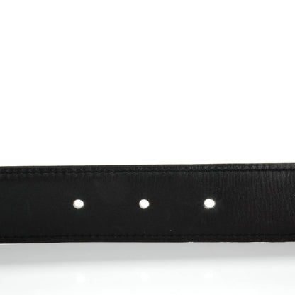Hermes Box Courchevel 32mm H Belt 85 Black Gold 4 of 10