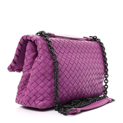 Bottega Veneta Nappa Intrecciato Baby Olimpia Shoulder Bag Peony 2 of 11