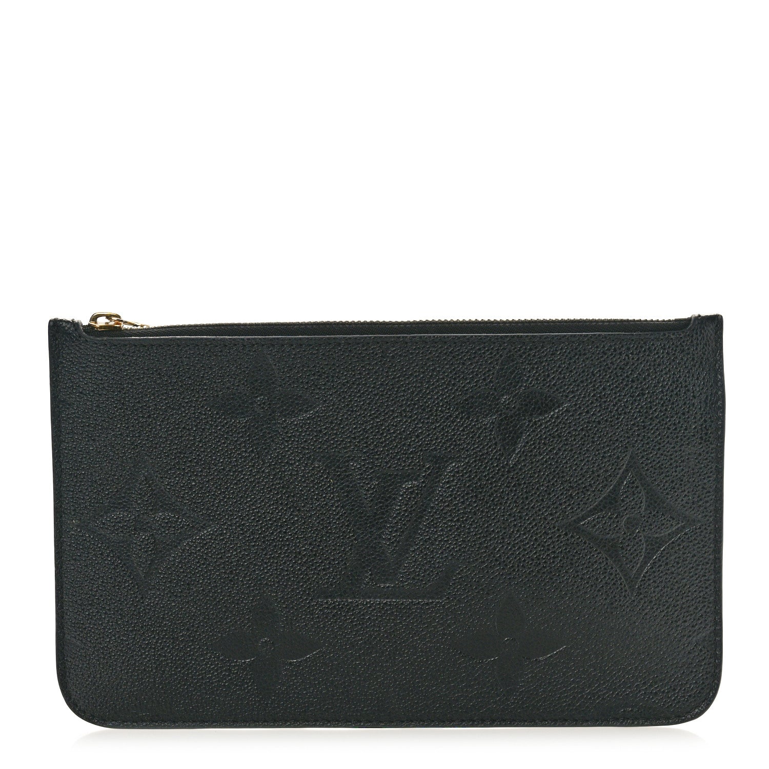 Louis Vuitton Empreinte Monogram Giant Neverfull MM Pochette Black 1 of 7