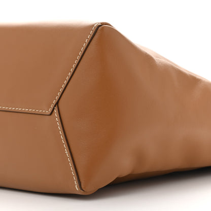 Miu Miu Soft Calf Softy Small Ivy Tote Bag Caramel 10 of 14