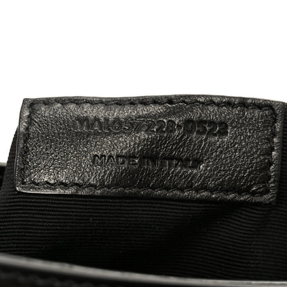 Saint Laurent Patent Le 5 A 7 Monochrome Hobo Black 8 of 12
