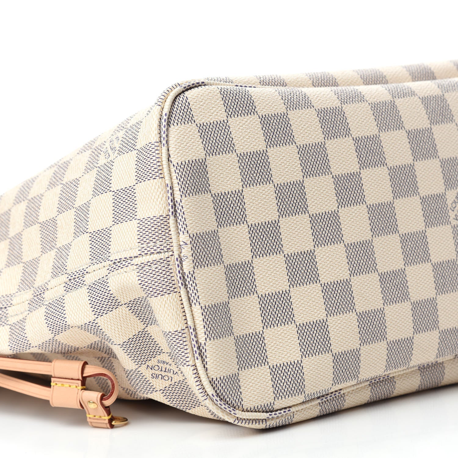 Louis Vuitton Damier Azur Neo Neverfull MM Rose Ballerine 6 of 12
